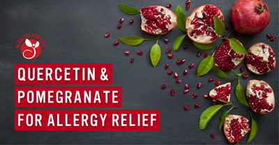 Quercetin and Pomegranate: The Dynamic Duo for Natural Allergy Relief