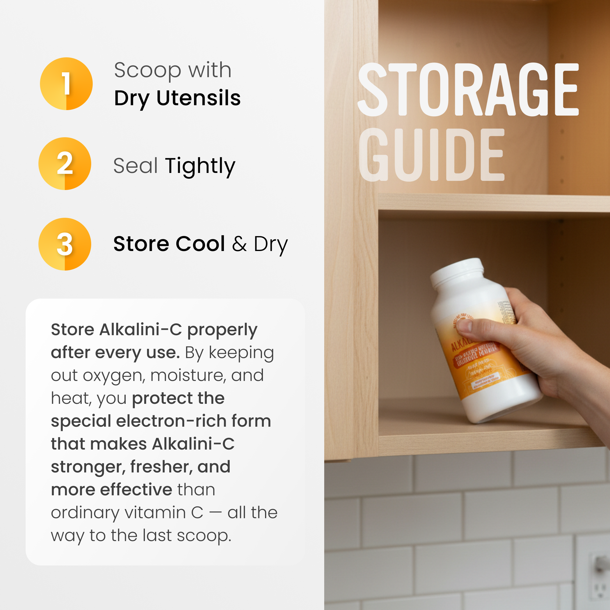 Alkalini-C (Ascorbate Vitamin C Powder)