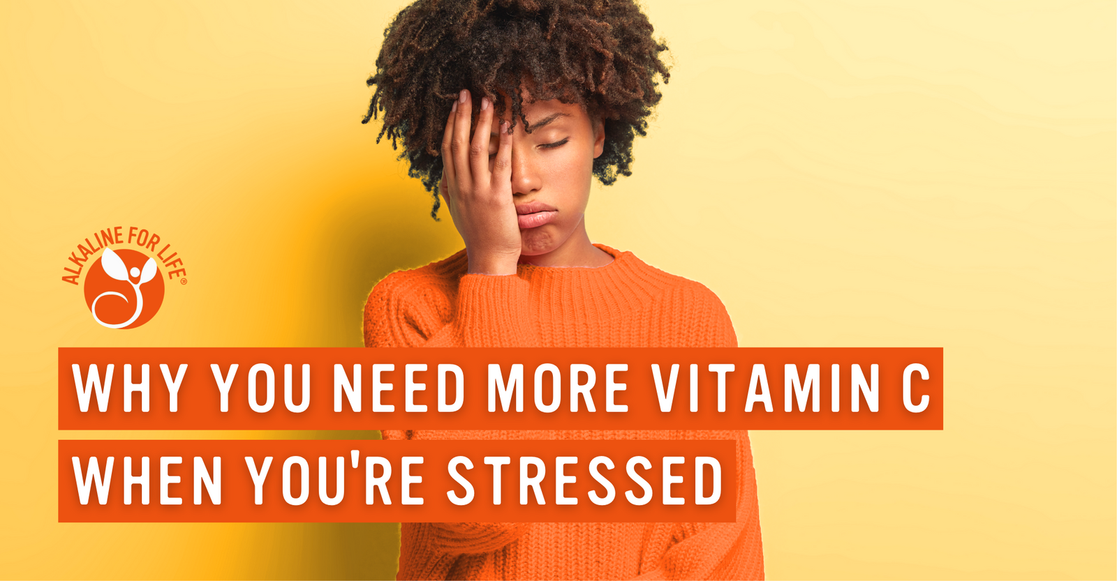 Why you need more vitamin C when you're stressed