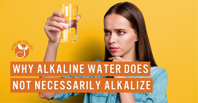 Alkaline Water versus Alkalizing Water, Similar Name Big Difference