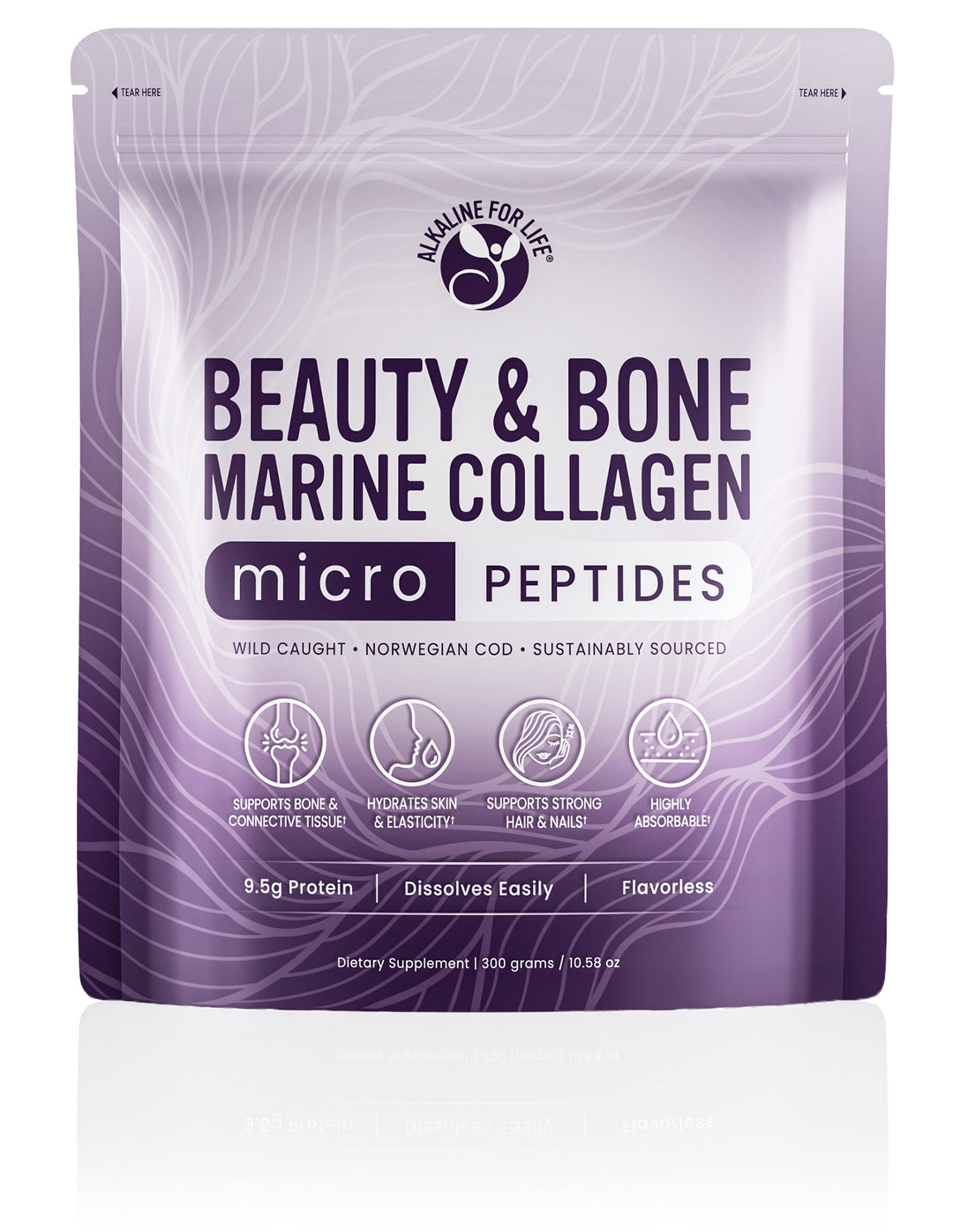 Beauty &amp; Bone Micro-Peptides, Wild-Caught Marine Collagen