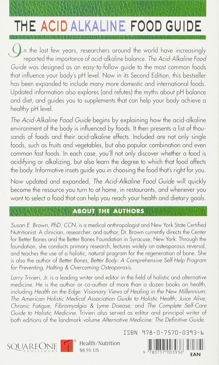 The Acid Alkaline Food Guide, 2nd edition