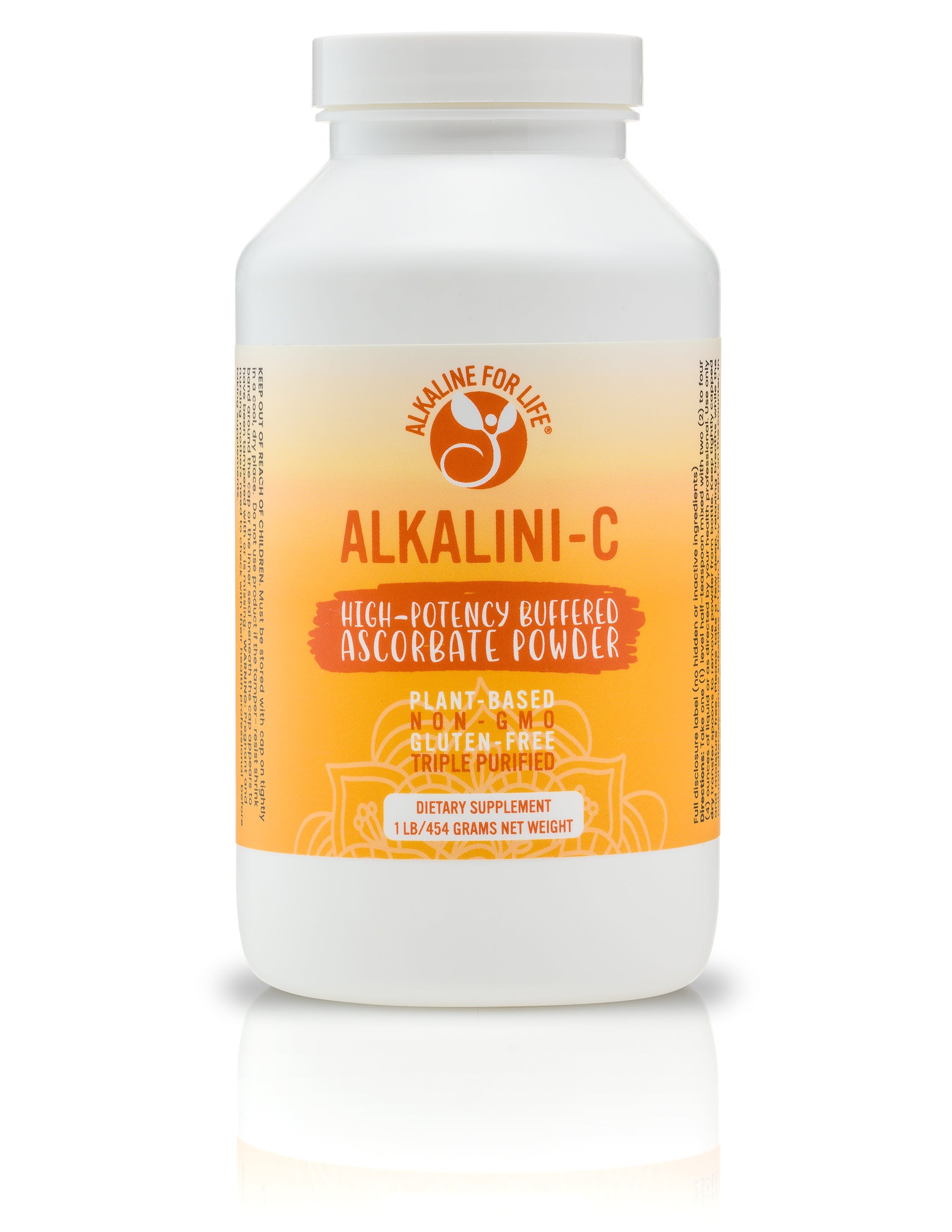Alkalini-C buffered ascorbate vitamin C powder by Alkaline for Life
