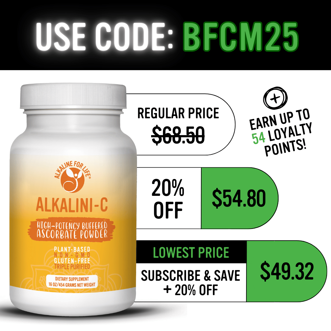 Alkalini-C (Ascorbate Vitamin C Powder)