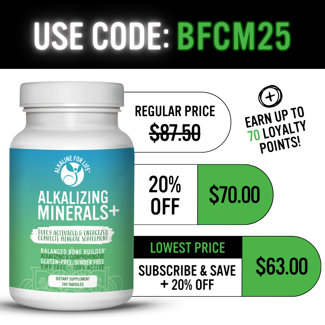 Alkalizing Minerals+ (Daily Multi-Mineral)