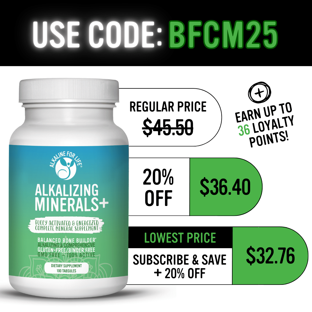 Alkalizing Minerals+ (Daily Multi-Mineral)