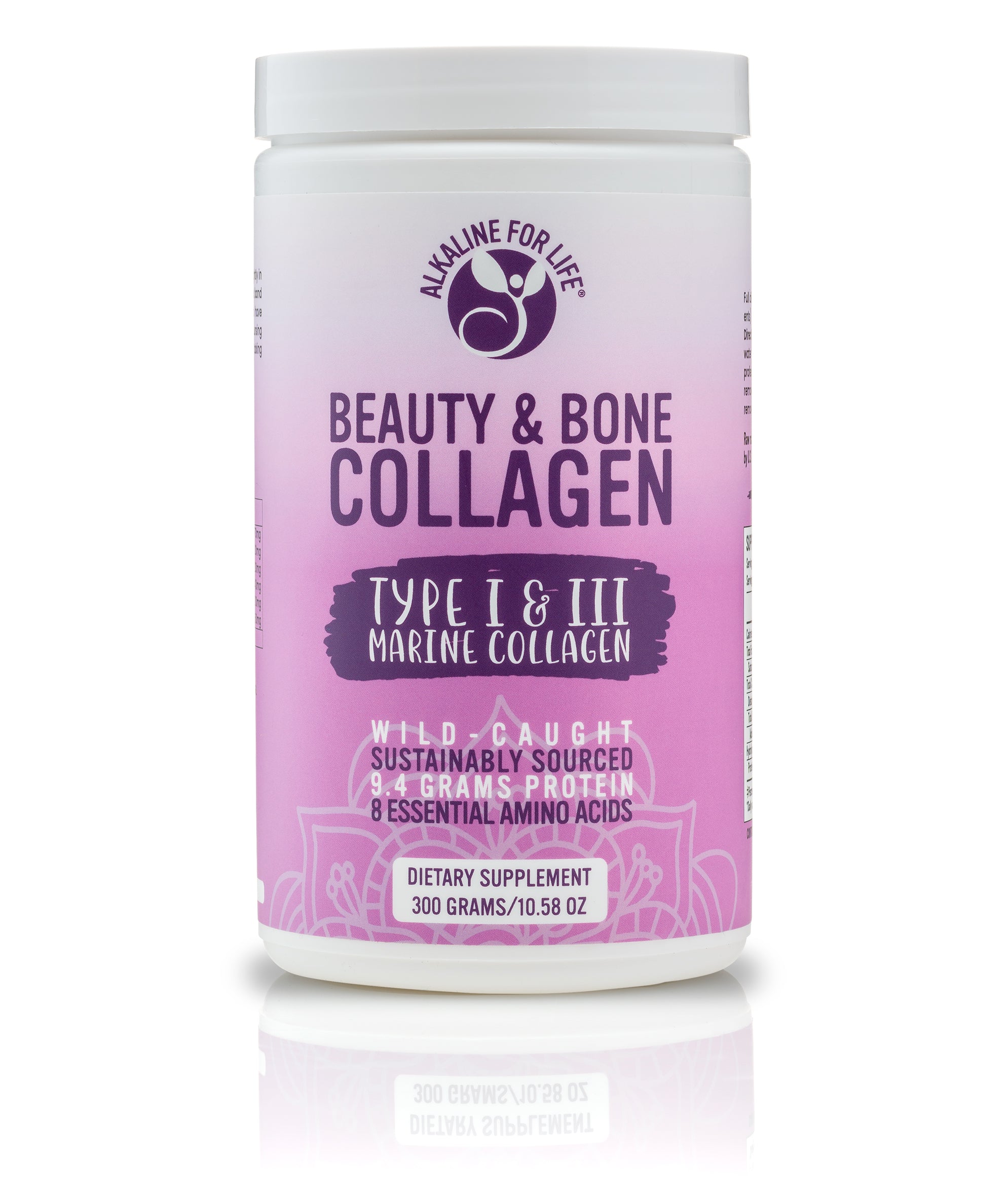Beauty & Bone marine collagen Type I and III by Alkaline for Life