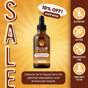 [New!] Cellular Vitamin D3 Drops+ On Sale In May!