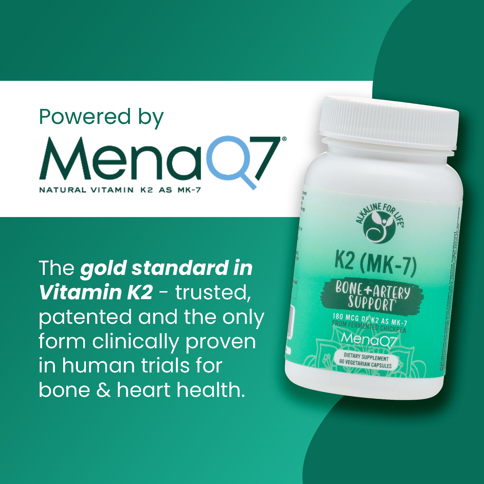 K2 (MK-7) Vitamin K Now with MenaQ7®