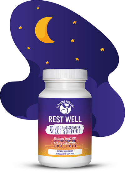Rest Well (L-Tryptophan Sleep Support) – Alkaline for Life