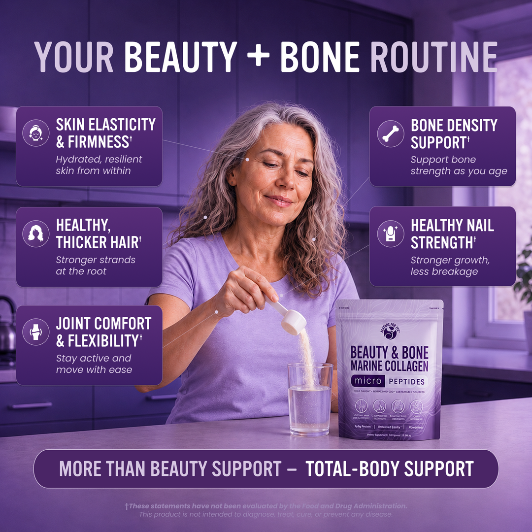 Beauty &amp; Bone Micro-Peptides, Wild-Caught Marine Collagen