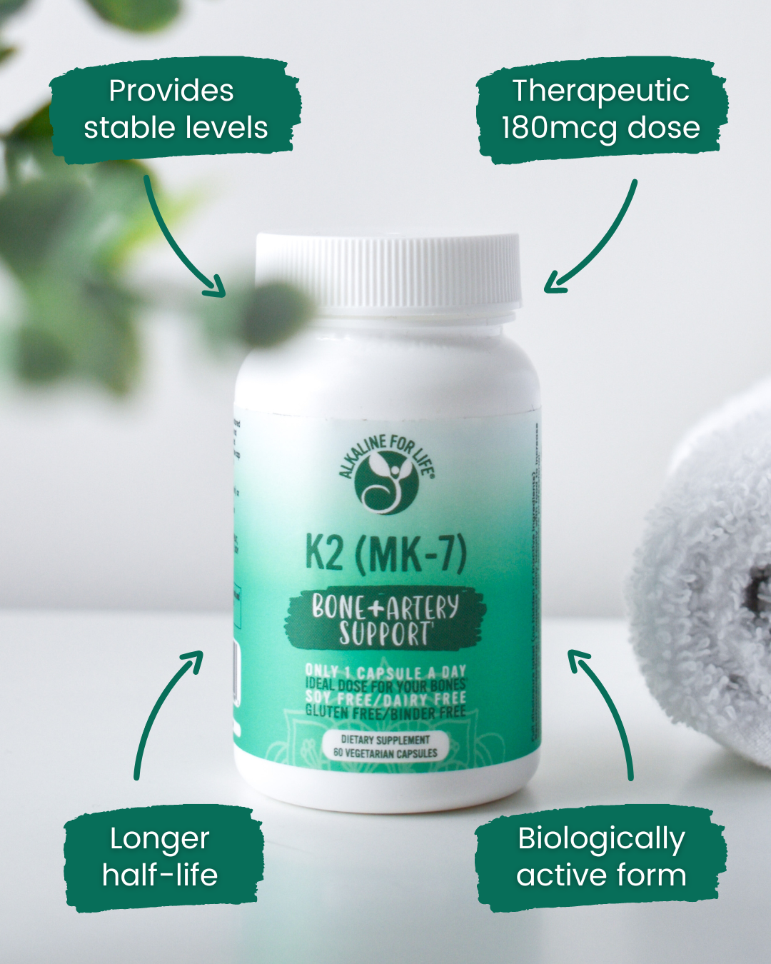 What is K2 (MK-7) bone and artery support