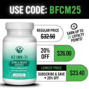 K2 (MK-7) Vitamin K Now with MenaQ7®