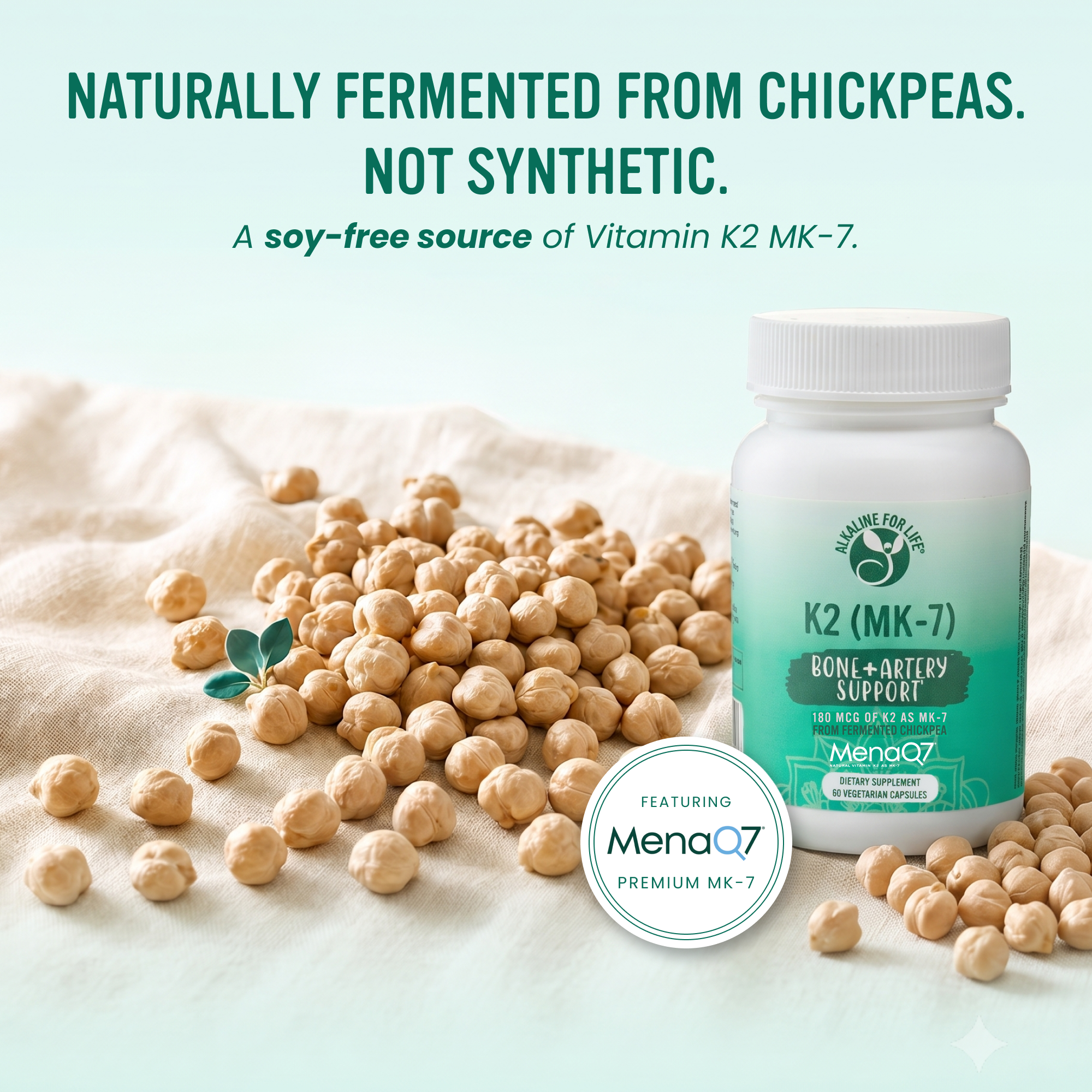 K2 (MK-7) Vitamin K Now with MenaQ7®