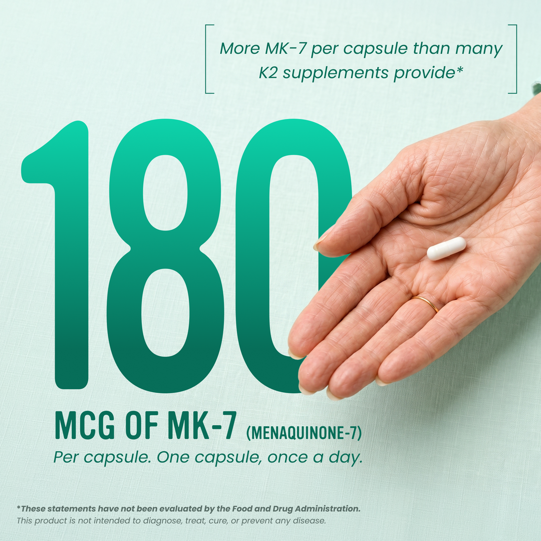 K2 (MK-7) Vitamin K Now with MenaQ7®
