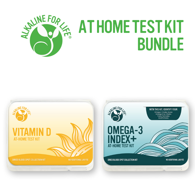 Omega-3 Index+/ Vitamin D At-Home Test Kit Bundle