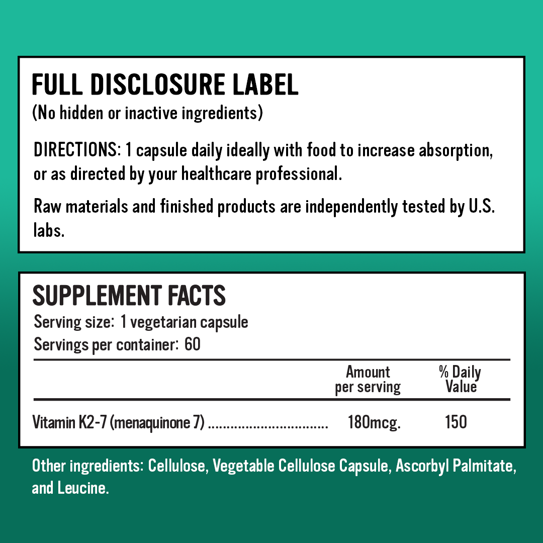 K2 (MK-7) Vitamin K