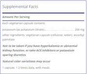 Pure Encapsulations Potassium Citrate (90 caps)